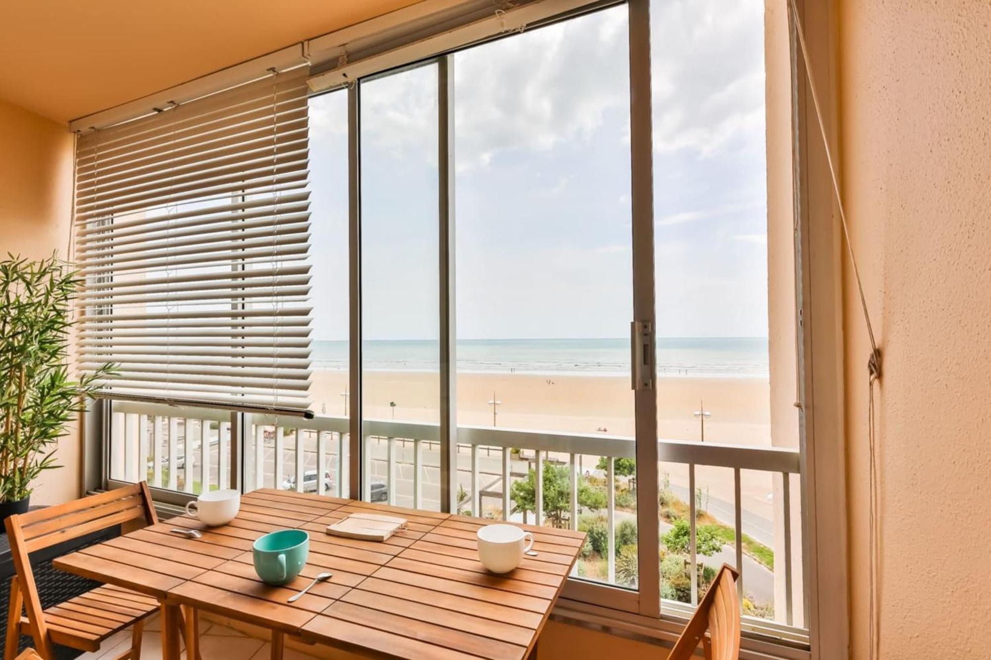 Apartamento Horizon - Sejour Cocooning Vue Mer Saint-Jean-de-Monts Exterior foto